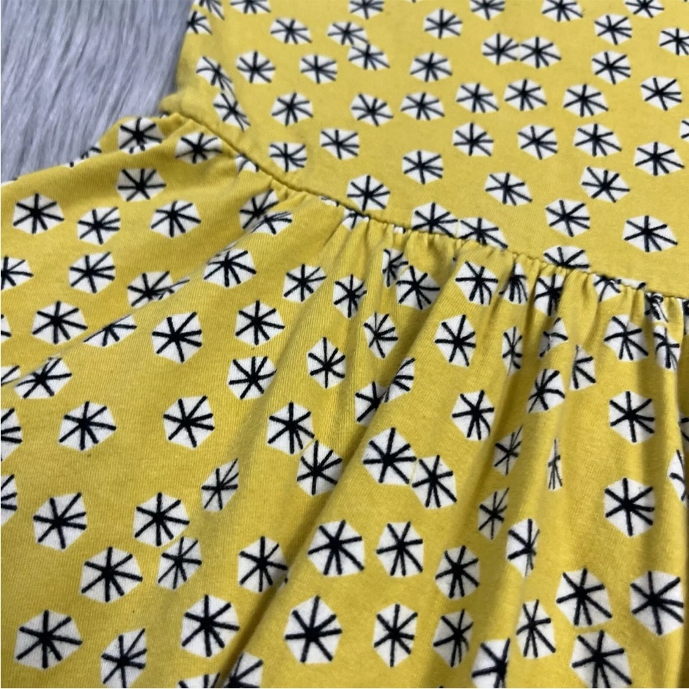 Alice & Ames Girls Tank Ballet Dress Ochre Flower Size 6 - Picture 6 of 14